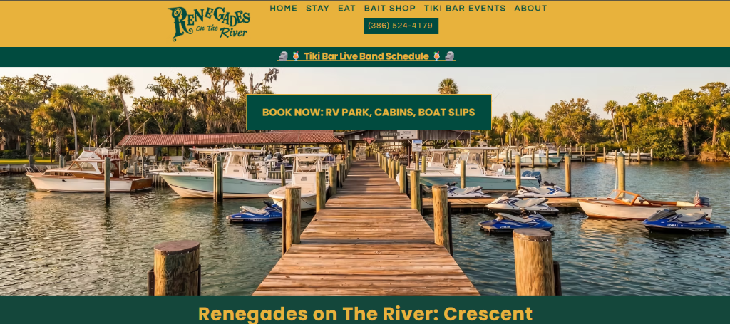 Renegades on the River Website